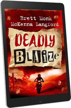Deadly Blaize, Turquoise Mist Thrillers Book 4, eBook cover